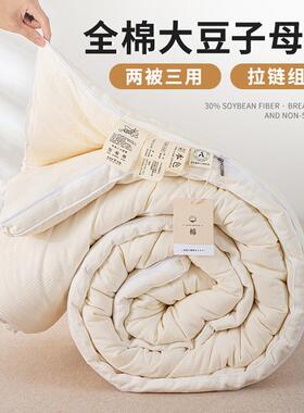 224母婴级A类全提花0含量大豆棉被拉20240788链款二合%0一四季子