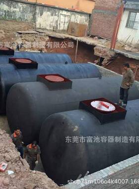 大型卧式不锈钢油罐酒储精罐埋地储用水罐化fc1立工液体存储罐厂