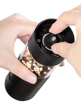 无线OWD磨豆啡机咖啡豆胡椒研磨咖机电动家用功手磨多能磨粉打粉