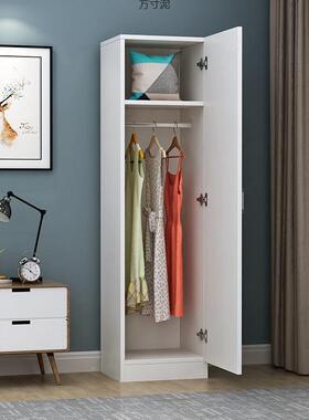 简约现代单衣门柜ZRF家用简易卧室儿童阳台储物柜衣子小出柜实木