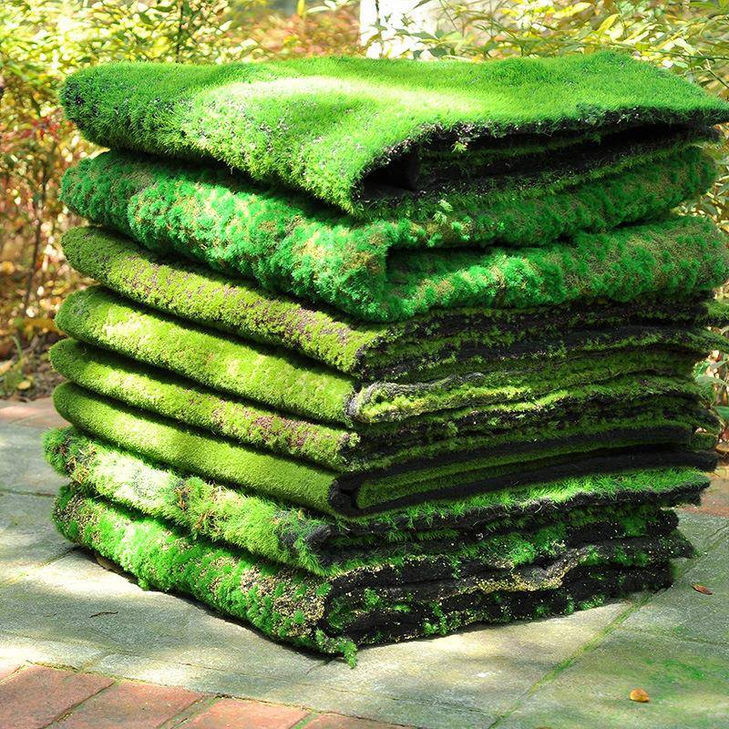 仿真青苔草坪假绿植苔藓室内景观人造草皮植物墙背景装饰