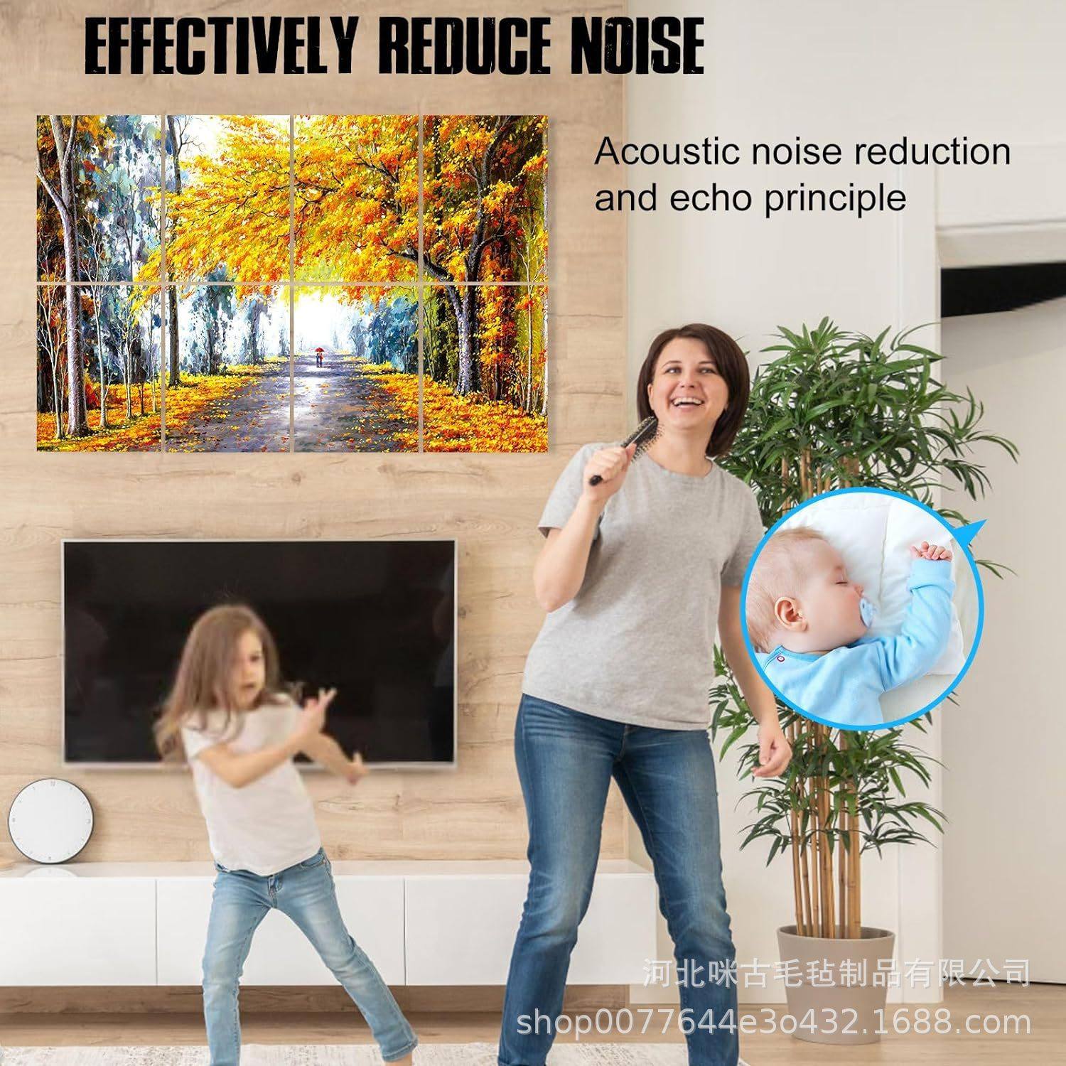 跨境专供uv打印吸音板图画墙壁挂画隔音板高密度阻燃背胶板,模玩/动漫/周边/娃圈三坑/桌游,海报/色纸,淘宝优惠券,粉丝福利购,淘宝优惠卷