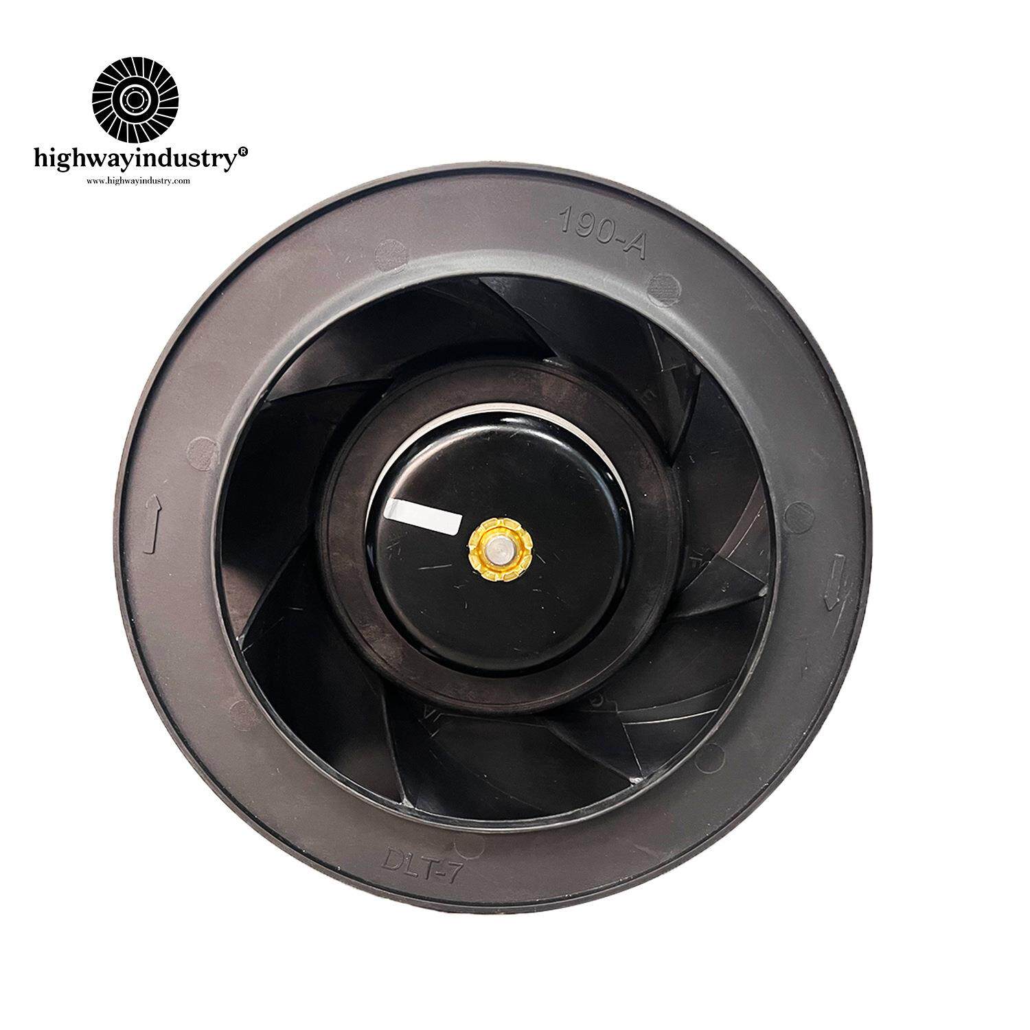 EC外转子无刷后倾式散热专用PWM调速离心风机190062