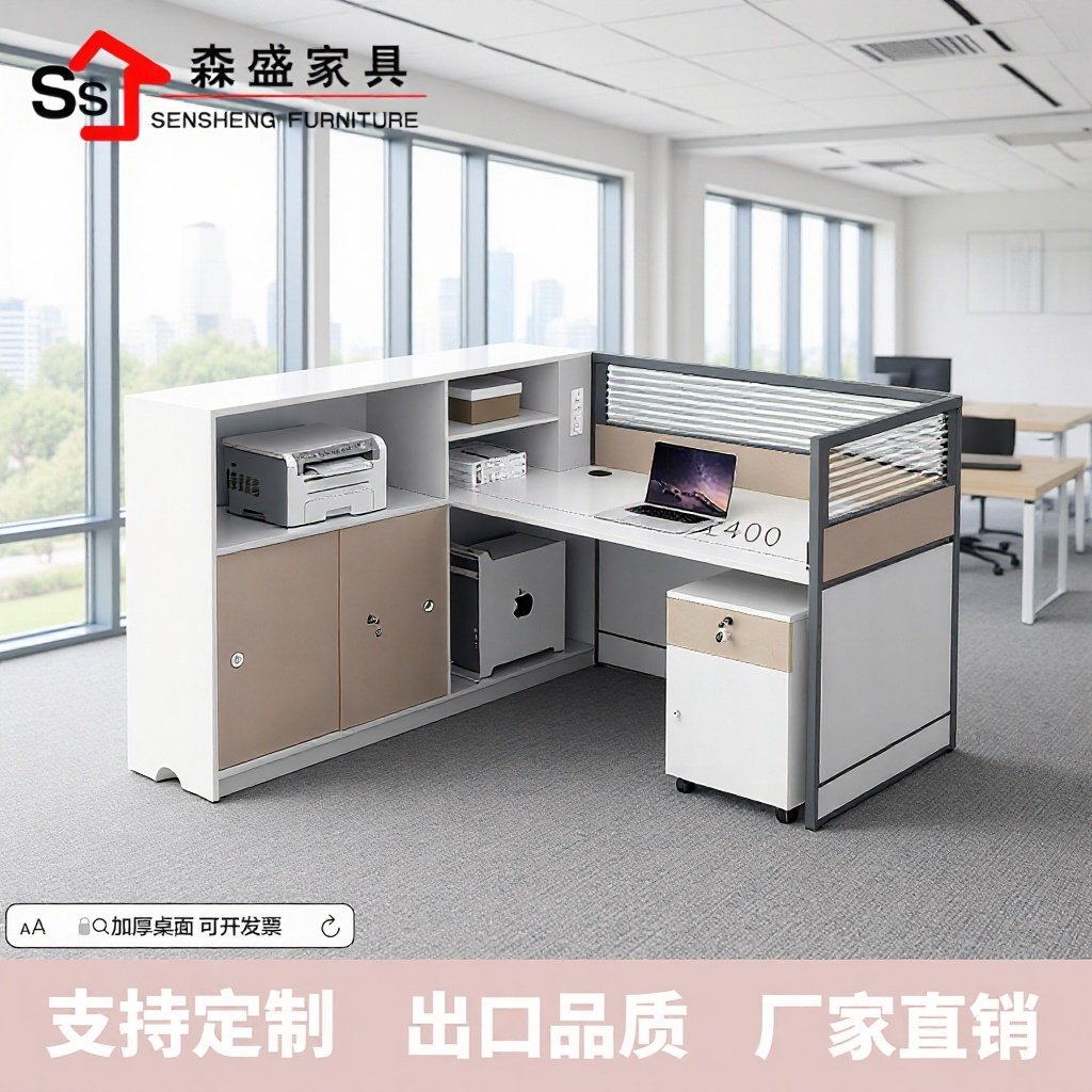 办公桌隔断工位桌椅组合职员桌靠墙职员卡座简易屏风桌,商业/办公家具,组合/屏风工作位,淘宝优惠券,粉丝福利购,淘宝优惠卷