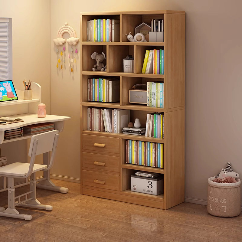 书柜置物柜收纳柜落地靠墙客厅多层书架大容量简易家用柜子储物柜,住宅家具,书架,淘宝优惠券,粉丝福利购,淘宝优惠卷