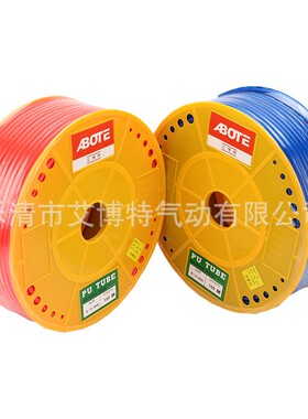 PU 6/8/10/12气管 100M 气动软管 聚氨酯弹簧管气动空压软管