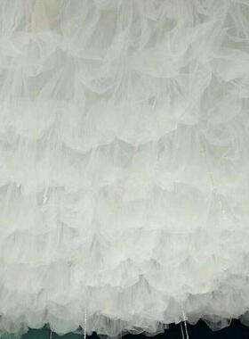 纱新幔款婚道具云顶纱15999吊顶装饰纱婚礼雪背庆景布幔舞台吊顶