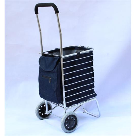 铝合金购物EEA车携拉式可折老人买 菜车 手拉车可推车叠行李推车/