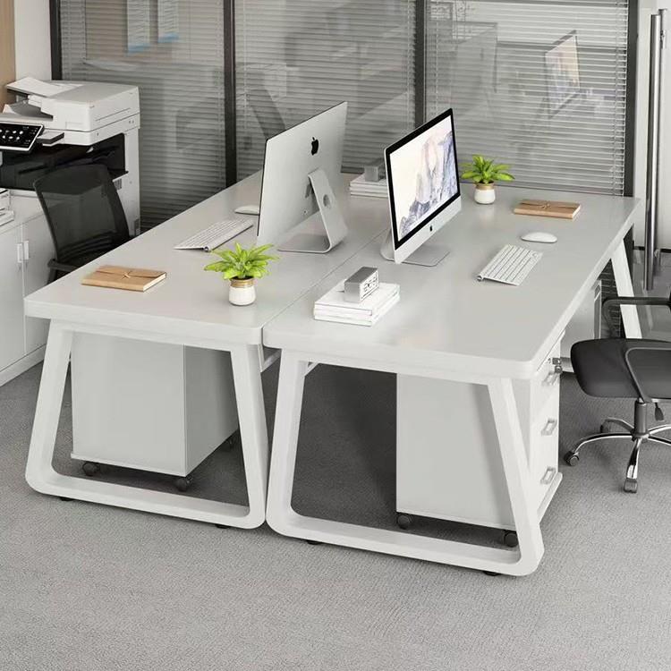 办公桌员工位写字楼单人办公桌子简约现代办公室老板桌职员电脑桌