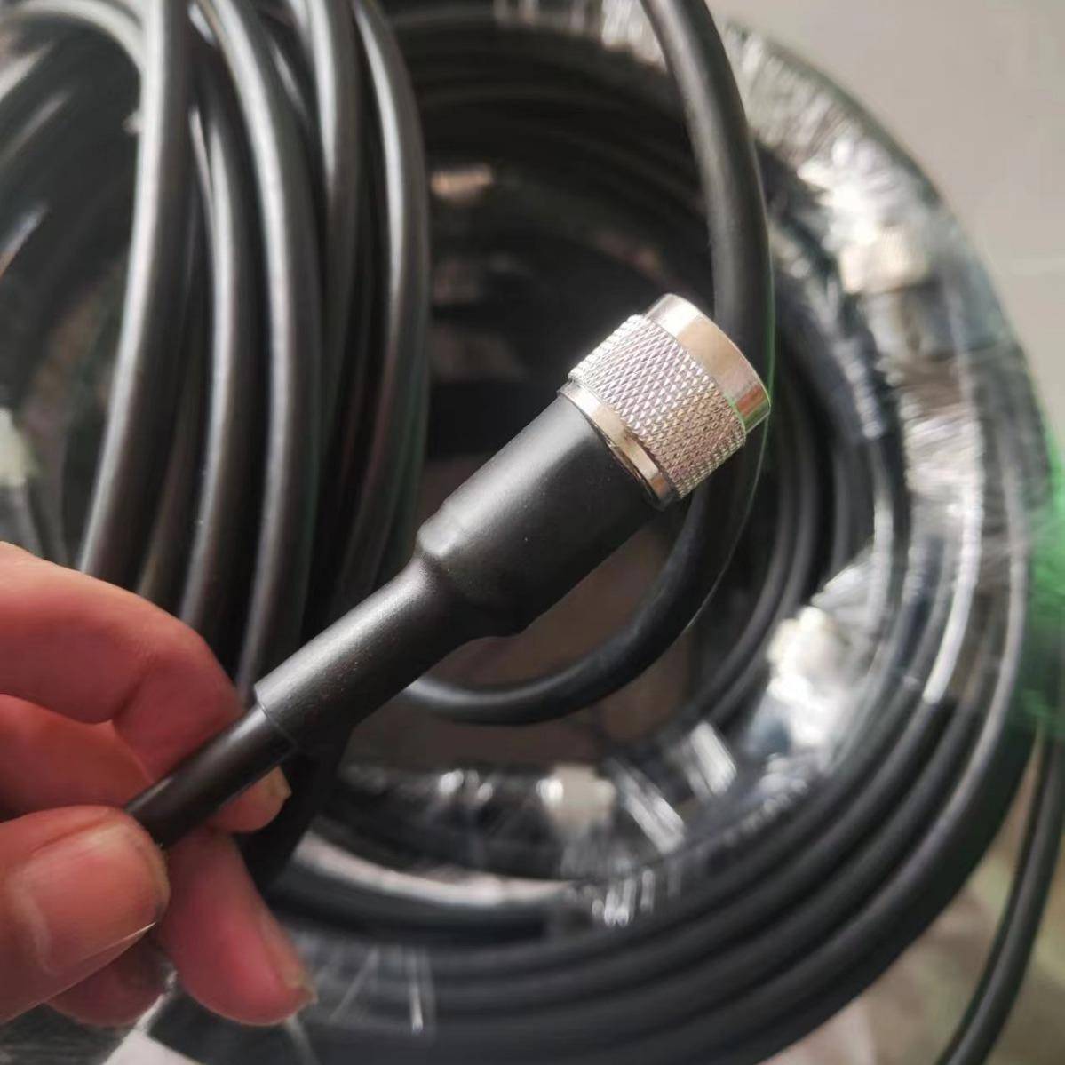 50-5类5D-FB线，1米 N转NJ馈线，可做其它规格rf高频射频线