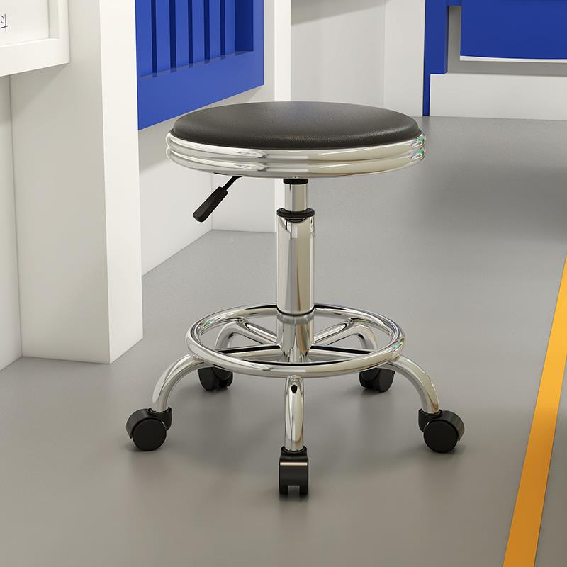 车间工厂圆凳台大工凳酒吧升靠背椅子吧家用椅旋转降高脚无品牌/