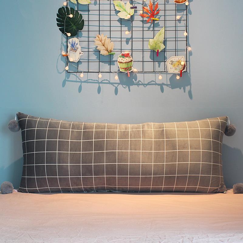 is北欧床头垫长靠枕n床上大靠背枕头软包可靠拆靠洗榻榻米床BLL-0