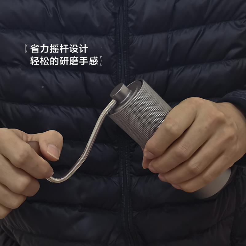 手摇磨豆机钢磨芯NC C家用手意式咖手啡冲豆A845研磨机咖啡机磨豆