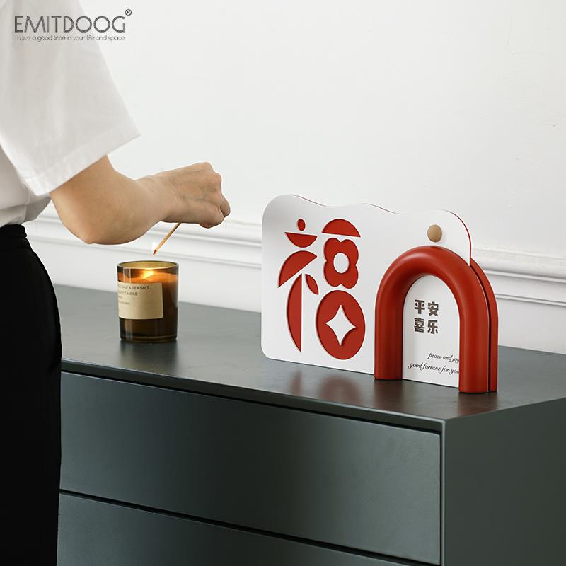 E装MITDOO酒G乔迁新居客电视柜玄关布TYOS429置厅饰用品家居柜装