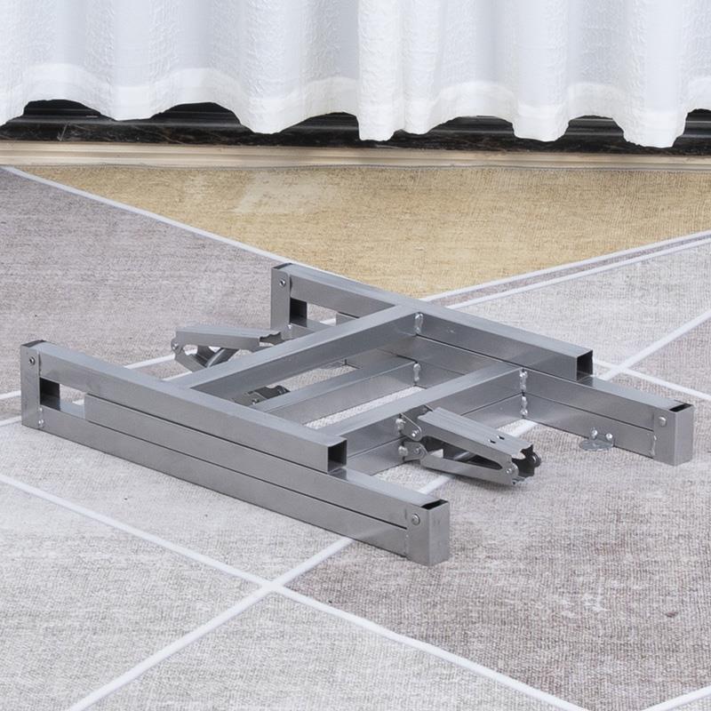 折叠支架桌腿支撑架 桌子架子 柔通餐桌架小餐台脚可折叠桌腿 台