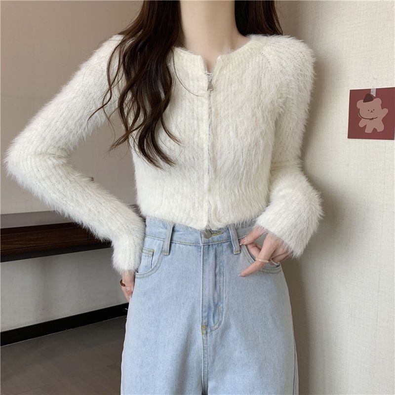 毛衣秋冬针织衫上衣外套