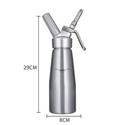 制奶枪发泡器家用蛋糕HZP25060烘焙不铝锈枪钢模具裱花气泡水虹吸