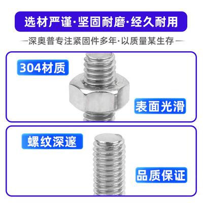 108pcs4盒装30不锈钢杯头LMI内六角0丝螺套装M2圆柱头机螺钉紧固