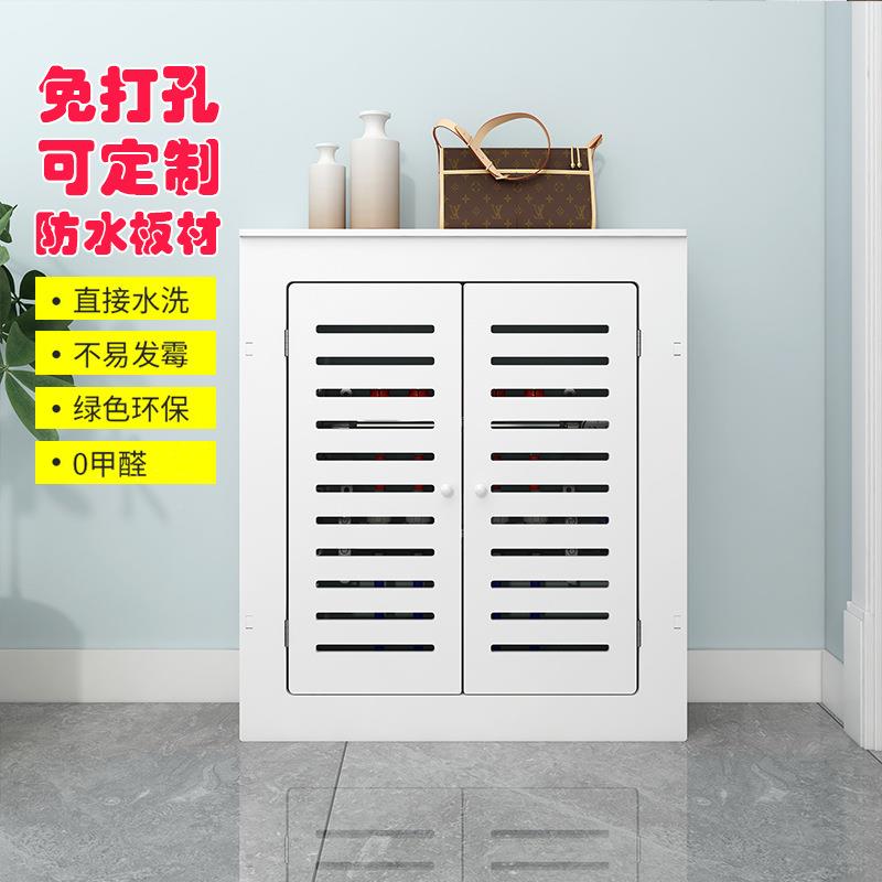 暖气片防水分水器地三遮挡柜卫F97HJH55生间开关阀门柜子遮电暖挡