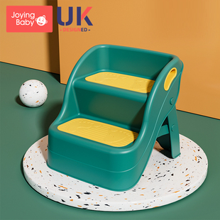 儿童垫脚凳洗手台阶宝宝洗脸踩脚凳洗漱脚踏小板凳防滑折叠阶梯凳