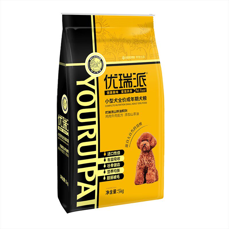 优瑞派狗粮小型犬通用型泰迪比熊柯基博美法斗成犬专用粮食10斤装