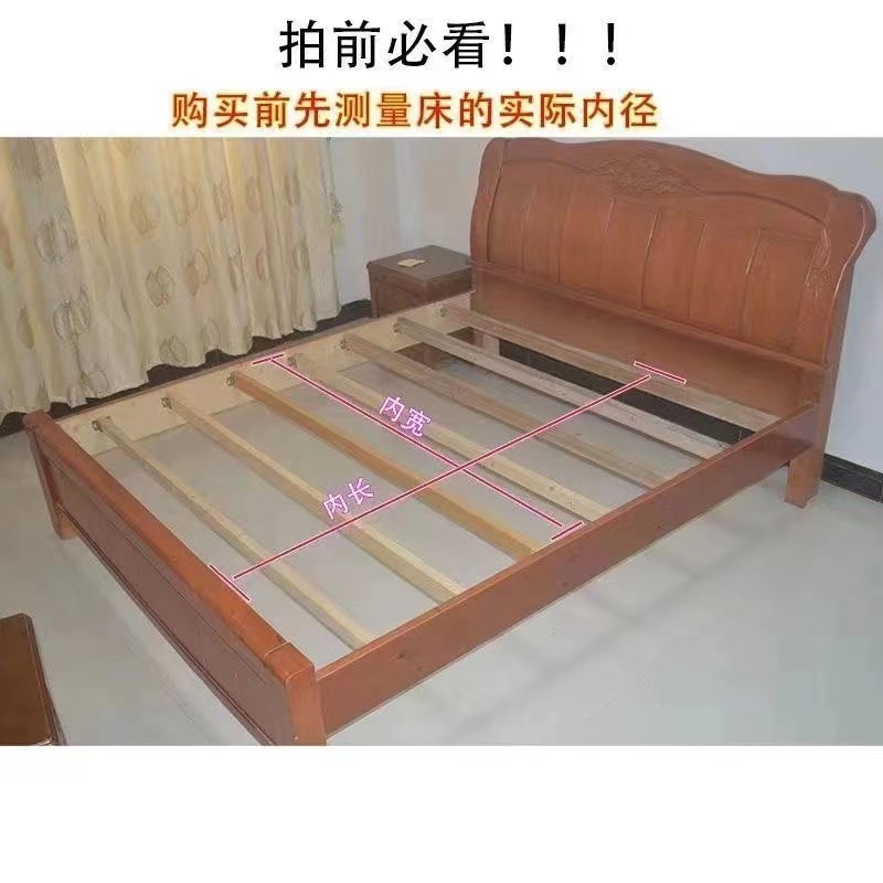 全实木硬床板排骨架透气床板垫片无油漆加厚床板定制天然实木铺板图片