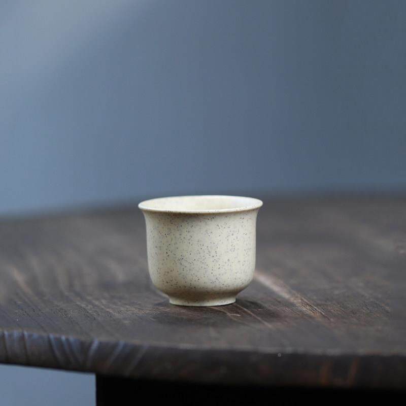 宜兴紫砂杯原XTMYK002泥矿温白玉润手工绘小杯品茗杯主人杯茶杯茶