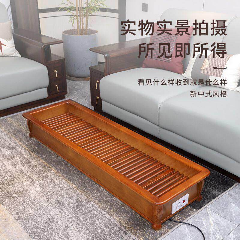 红健电火箱冬暖器季实木脚神器烤暖火炉子取圆福实木家用多功能烤
