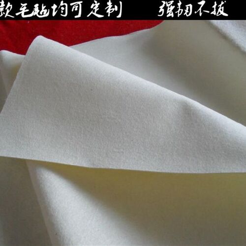 定做高密度工业毛毡吸油耐高温耐磨防尘抛光机械密封条垫圈10mm厚