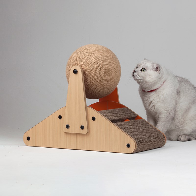 猫抓板耐磨耐抓不掉屑猫窝玩具一体防猫抓沙发保护瓦楞纸四季通用
