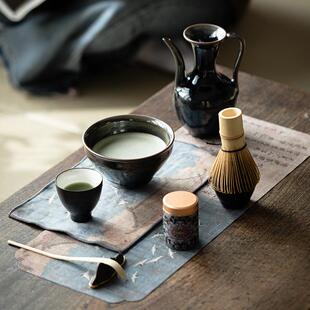 建盏宋代点茶器套具套装执42465茶筅全壶百戏工具百本立抹茶茶茶