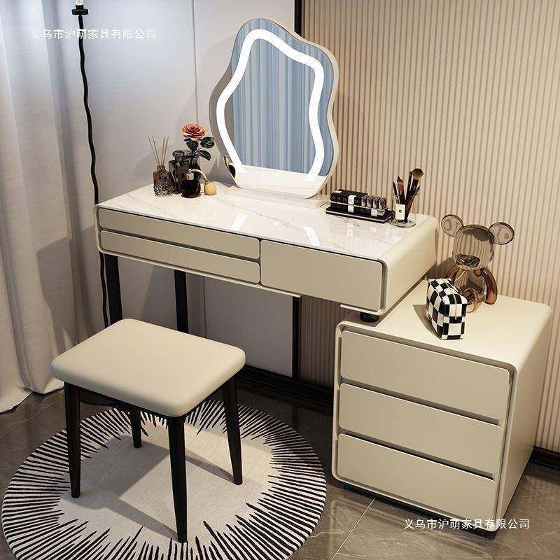 2025奶油风岩板实木梳妆台床头柜一体网红伸缩化妆台卧室现代简约,鲜花速递/花卉仿真/绿植园艺,割草机/草坪机,淘宝优惠券,粉丝福利购,淘宝优惠卷
