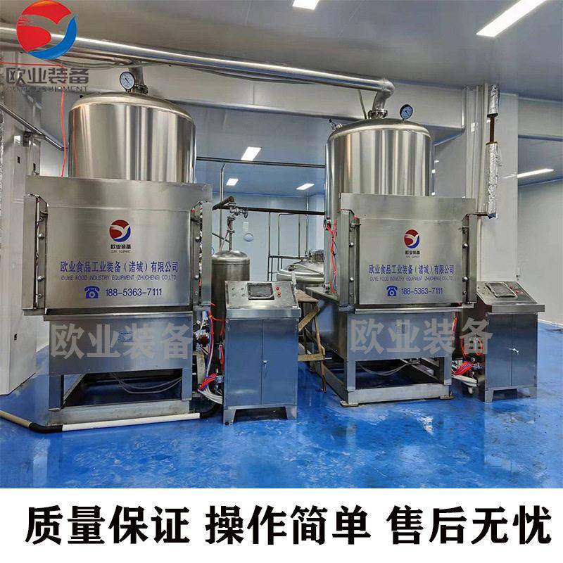 VF水果脆片加工设备低温真空油炸机脆虾真空脱油机器