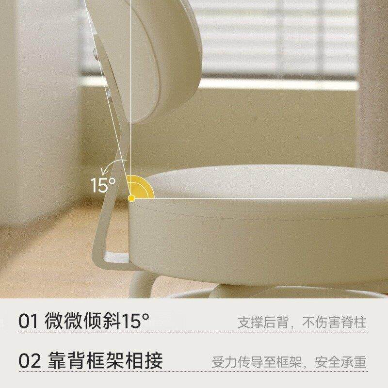 万向轮小凳带滑轮矮凳客家用换鞋凳儿童靠背饼干凳椅子厅子带娃甲