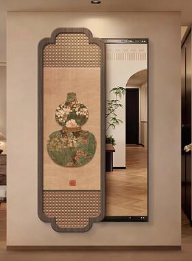 LM91655葫芦中古推全身镜落地镜藏家用隐式穿衣镜隐形装饰画子可