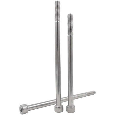 M6M8M10M12*x110x120x130x140x150不锈钢304半内六角螺栓牙螺丝钉