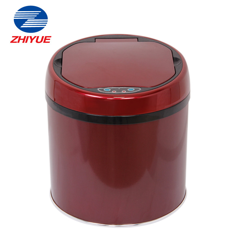 志岳zhiyue不锈钢茶具感应垃圾桶 废茶叶 茶渣 泡茶排水桶 带过滤