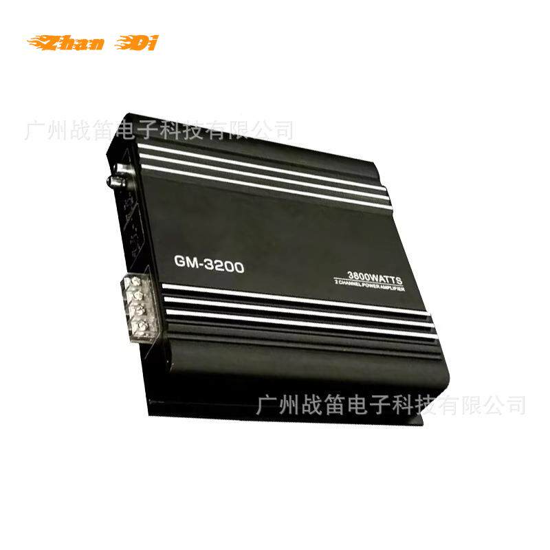专业制造商制12 AB类55V瓦汽车声道功放汽及车C-266立体铝声功放