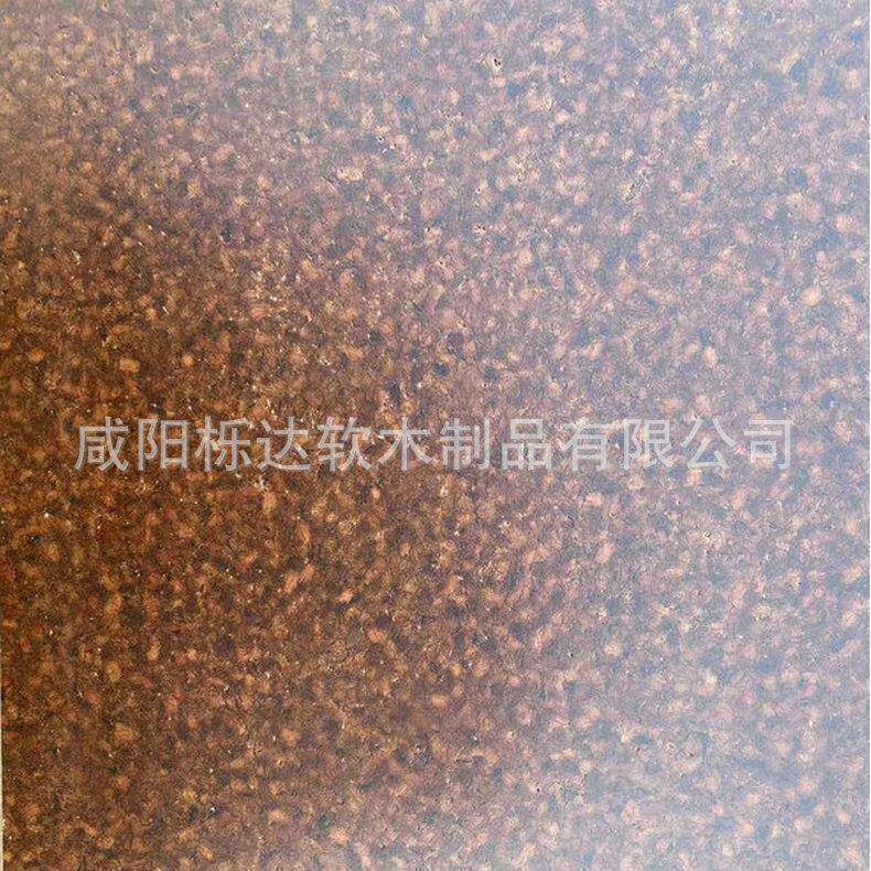 着繁星 色软木复合地板 软木隔吸音地板 粘贴软声386木地板