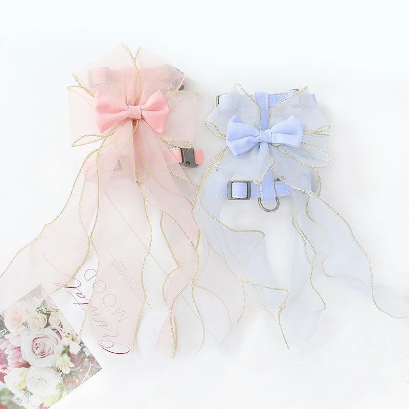 宠物牵引绳 猫咪胸背套装 狗绳防挣脱小型犬外出遛猫遛狗小猫用品