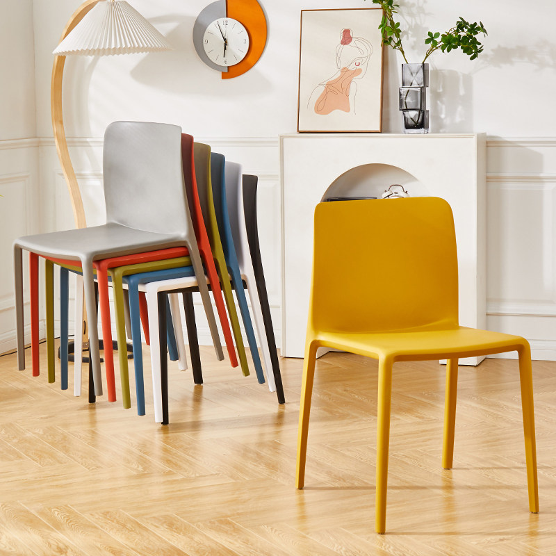 北欧塑料餐椅简约久坐舒适家用极简靠背椅化妆凳单人休闲吃饭椅子,住宅家具,餐椅,淘宝优惠券,粉丝福利购,淘宝优惠卷