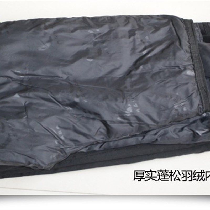 户外工装羽绒裤男外穿加厚脱卸内胆青年人中老年高腰休闲滑雪棉裤