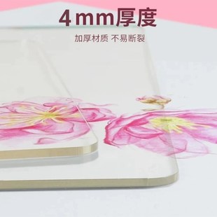 绘画防污垫板丙烯油画素描速写手绘亚克力板加厚款不脏手透明板