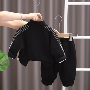 纯棉外穿三件套10个月一周岁男女宝宝春装 洋气时尚 婴儿衣服春秋季