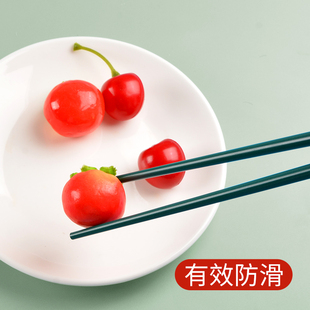 彩色陶瓷筷子一人一筷家庭高颜值防霉北欧轻奢风可爱网红好看的