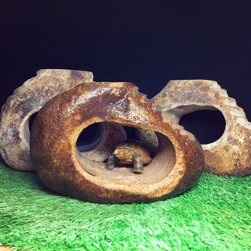 乌龟阶梯斜坡晒台爬台 石头桥洞躲避攀爬架 鱼虾蟹守宫两栖嬉戏岛,宠物/宠物食品及用品,爬宠躲避/造景,淘宝优惠券,粉丝福利购,淘宝优惠卷