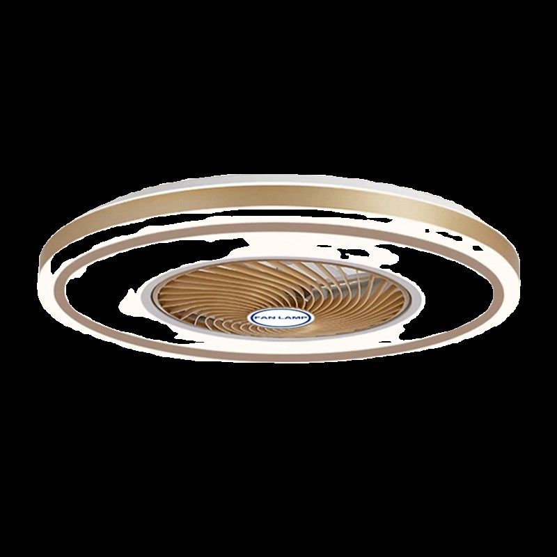 风扇灯2024年新款吸顶卧室客厅餐厅大尺寸静音家用一体简约吊扇灯