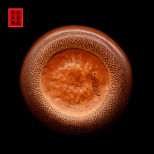 精选天然老竹雕钟馗腰牌手把件张念超本工竹簧雕刻驱邪浮雕挂件