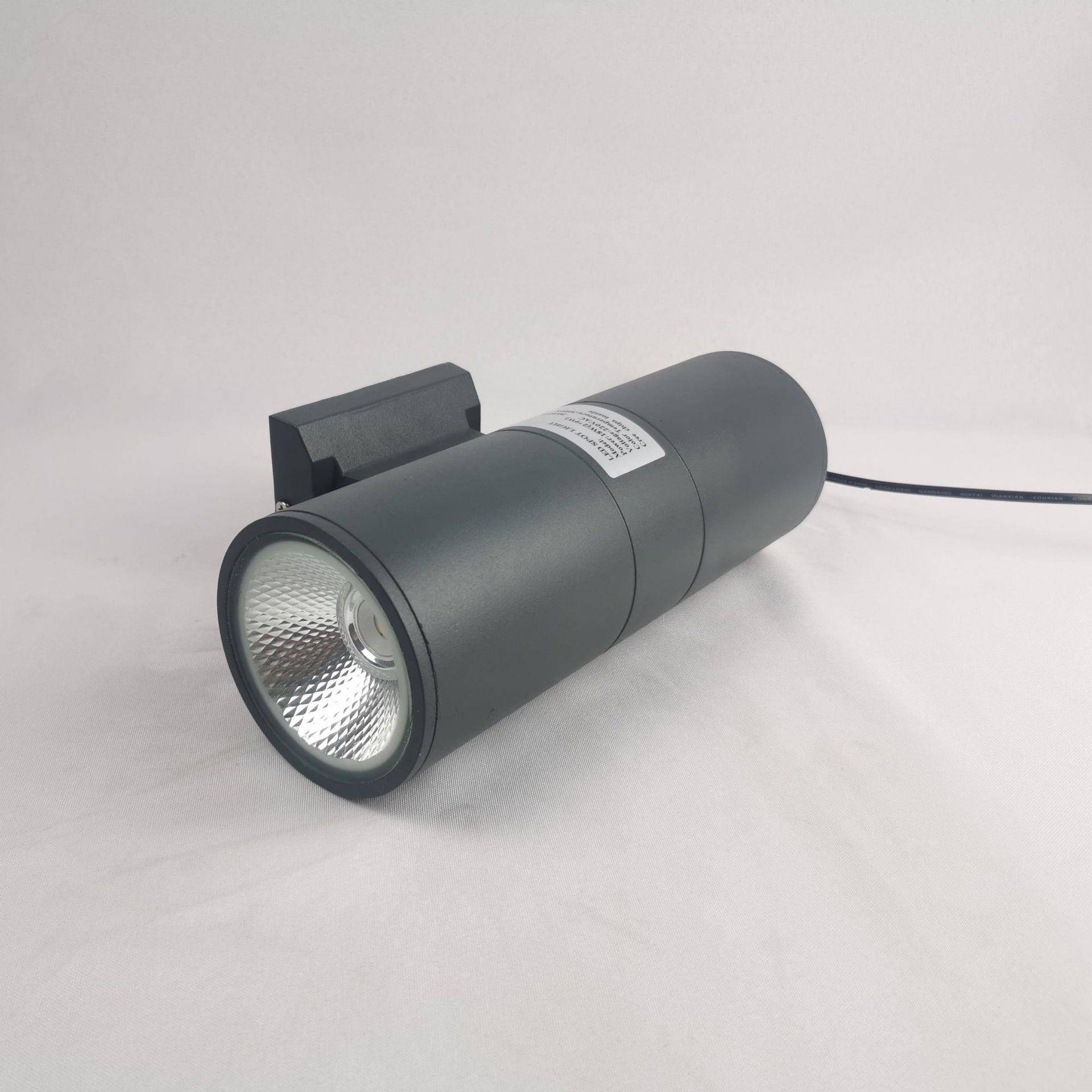 直供LED防水户外壁灯双头圆形外墙上下射灯庭院室外柱子围墙灯