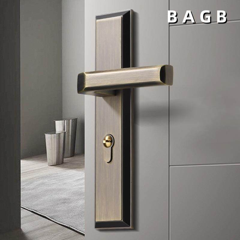 BAGB防盗门锁室内卧室家用实木门锁新中式静音仿古房门锁具,电子元器件市场,其它元器件,淘宝优惠券,粉丝福利购,淘宝优惠卷